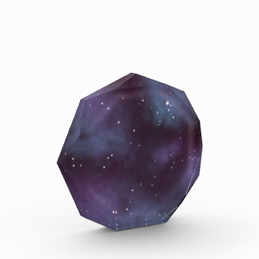 Mystical Dusty Violet Galaxy Fotoblock (Links)