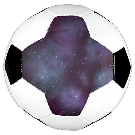 Mystical Dusty Violet Galaxy Fußball (Gedreht)