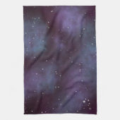 Mystical Dusty Violet Galaxy Geschirrtuch (Vertikal)