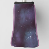 Mystical Dusty Violet Galaxy Golf Headcover (Rotieren 90)