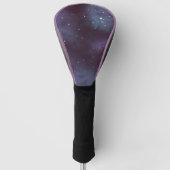 Mystical Dusty Violet Galaxy Golf Headcover (Vorderseite)