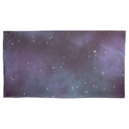 Mystical Dusty Violet Galaxy Kissenbezug