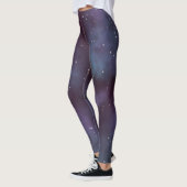 Mystical Dusty Violet Galaxy Leggings (Links)