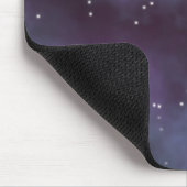 Mystical Dusty Violet Galaxy Mousepad (Ecke)
