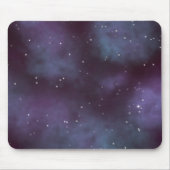 Mystical Dusty Violet Galaxy Mousepad (Vorne)