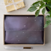 Mystical Dusty Violet Galaxy Seidenpapier (Geschenk)