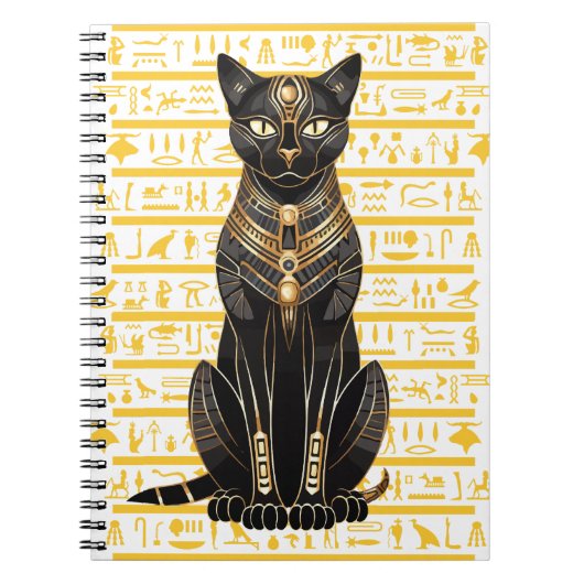 Mystical Egypt Notebook Notizblock (Vorderseite)