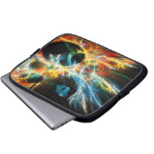 Mystical Electrical ENERGY Colorful Space Laptopschutzhülle (Vorne Knopf)