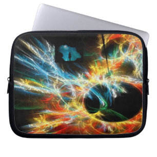 Mystical Electrical ENERGY Colorful Space Laptopschutzhülle