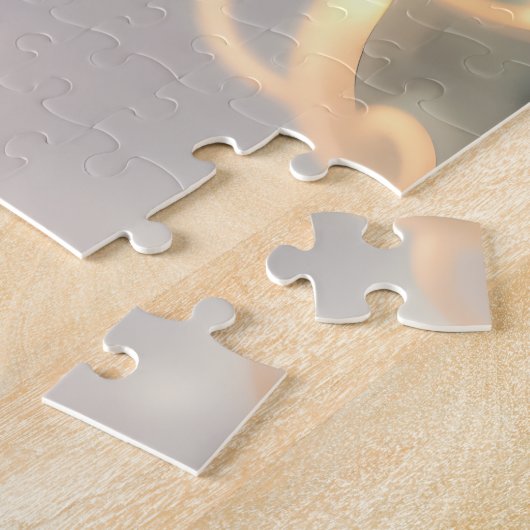 Mystical Emerald Goddess with Glowing Ember Eyes Puzzle (Seite)