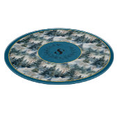 Mystical Evergreen Forest Cutting Board Schneidebrett (Ecke)