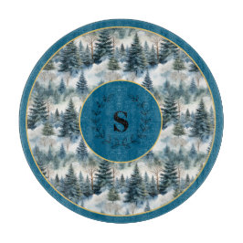 Mystical Evergreen Forest Cutting Board Schneidebrett