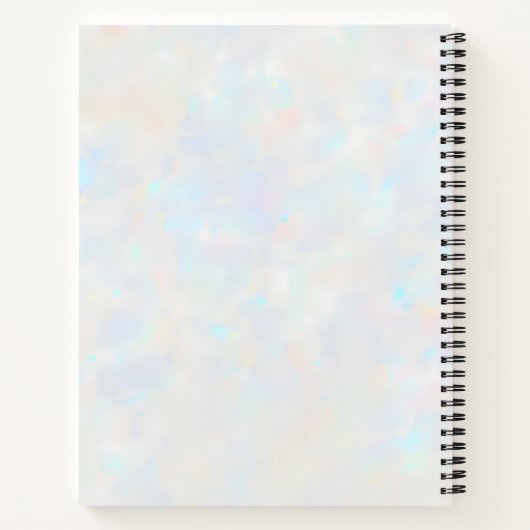 Mystical Evil Eye Celestial Tarot Holographic Notizblock (Rückseite)