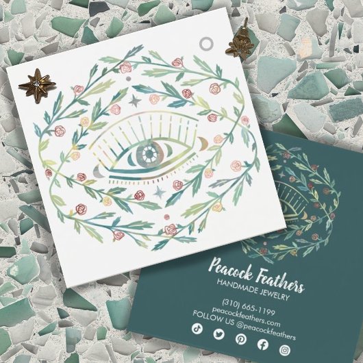 Mystical Eye Earring Necklace Juwelier Display Car