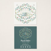 Mystical Eye Earring Necklace Juwelier Display Car (Vorne & Hinten)