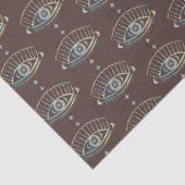 Mystical Eye Magical Boho farbenfrohe Pastete Gesc Seidenpapier (Detail)