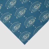 Mystical Eye Magical Boho farbenfrohe Pastete Gesc Seidenpapier (Detail)