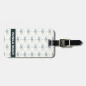 Mystical Eye Magical Boho farbenfroher CUSTOM Chic Gepäckanhänger (Vorderseite horizontal)