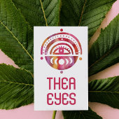 Mystical Eye Magical Elegante Visitenkarte