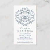 Mystical Eye Rose Vines Boho Beauty Illustriert Rabattkarte (Rückseite)