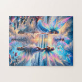 Mystical Fairies Beach Enchanted Seascape Puzzle (Horizontal)