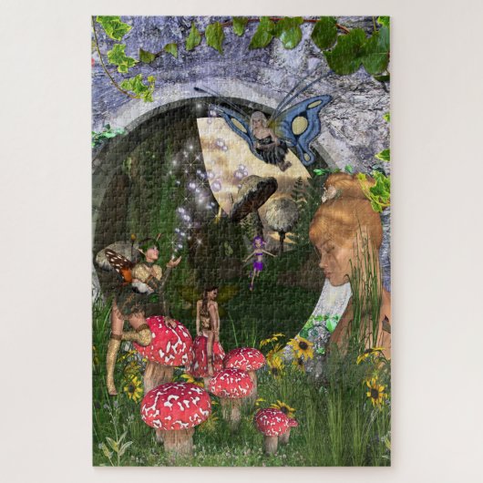 Mystical Fairy Garden Puzzle (Vertikal)