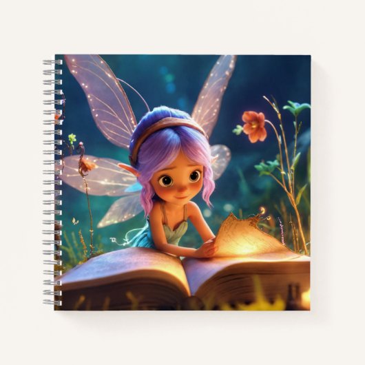 Mystical Fairy Magic Zauber Notizblock (Vorderseite)