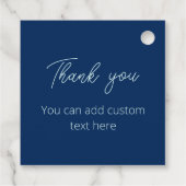 Mystical Fairy Mushroom Woodland Geschenkanhänger (Rückseite)