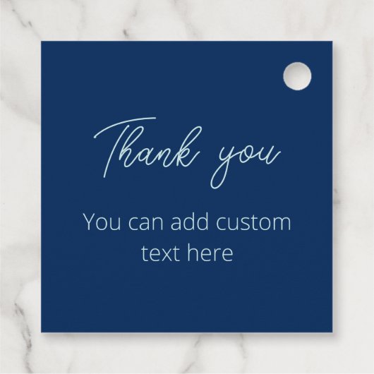 Mystical Fairy Mushroom Woodland Geschenkanhänger (Rückseite)