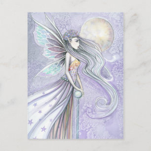 Mystical Fairy Postcard von Molly Harrison Postkarte
