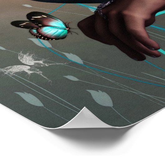 Mystical Fairy Poster (Fee) (Ecke)