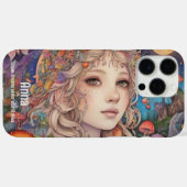 Mystical Fantasy Girl - Custom Magic Case-Mate iPhone Hülle (Rückseite (Horizontal))