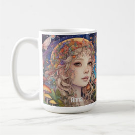 Mystical Fantasy Girl - Custom Magic Kaffeetasse