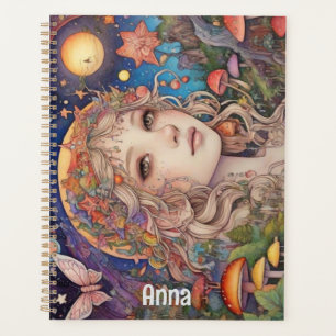 Mystical Fantasy Girl - Custom Magic Planer