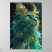 Mystical Feline Poster (Vorne)