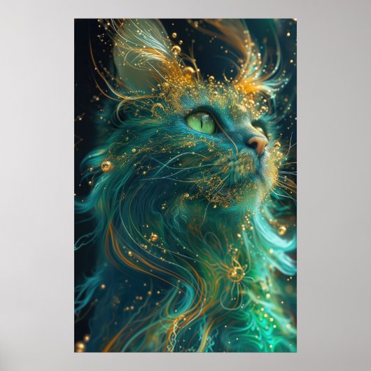 Mystical Feline Poster (Vorne)