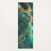 Mystical Feline Yogamatte (Vorderseite)