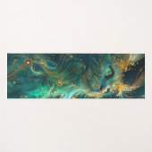 Mystical Feline Yogamatte (Vorderseite (Horizontal))