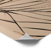 Mystical Feminine African Vibe Poster (Ecke)