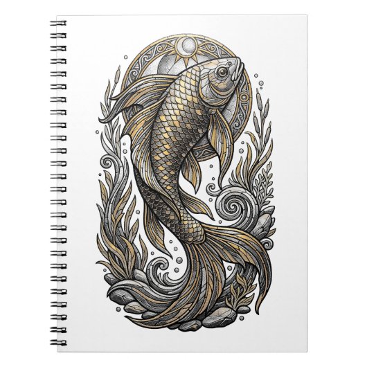 Mystical Fish Notizblock (Vorderseite)