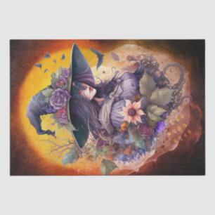 Mystical Floral Hexe Seidenpapier