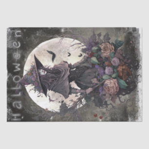 Mystical Floral Hexe Seidenpapier