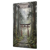 Mystical forest and torii gate that symbolizes it klemmbrett (Links)