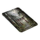 Mystical forest and torii gate that symbolizes it magnet (Rechte Seite)