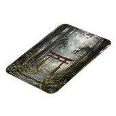 Mystical forest and torii gate that symbolizes it magnet (Linke Seite)