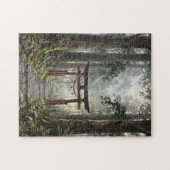 Mystical forest and torii gate that symbolizes it puzzle (Horizontal)