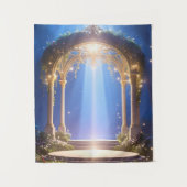 Mystical Forest Archway Tapestry Wandteppich (Vorderseite)
