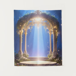 Mystical Forest Archway Tapestry Wandteppich