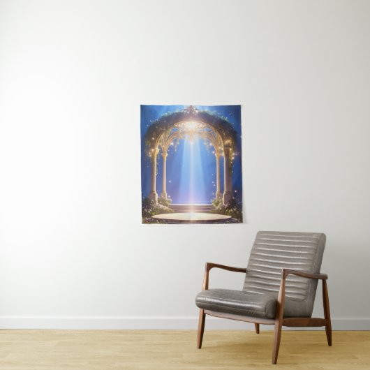 Mystical Forest Archway Tapestry Wandteppich (Beispiel)