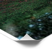 Mystical Forest at Night – Fantasy Art Poster (Ecke)